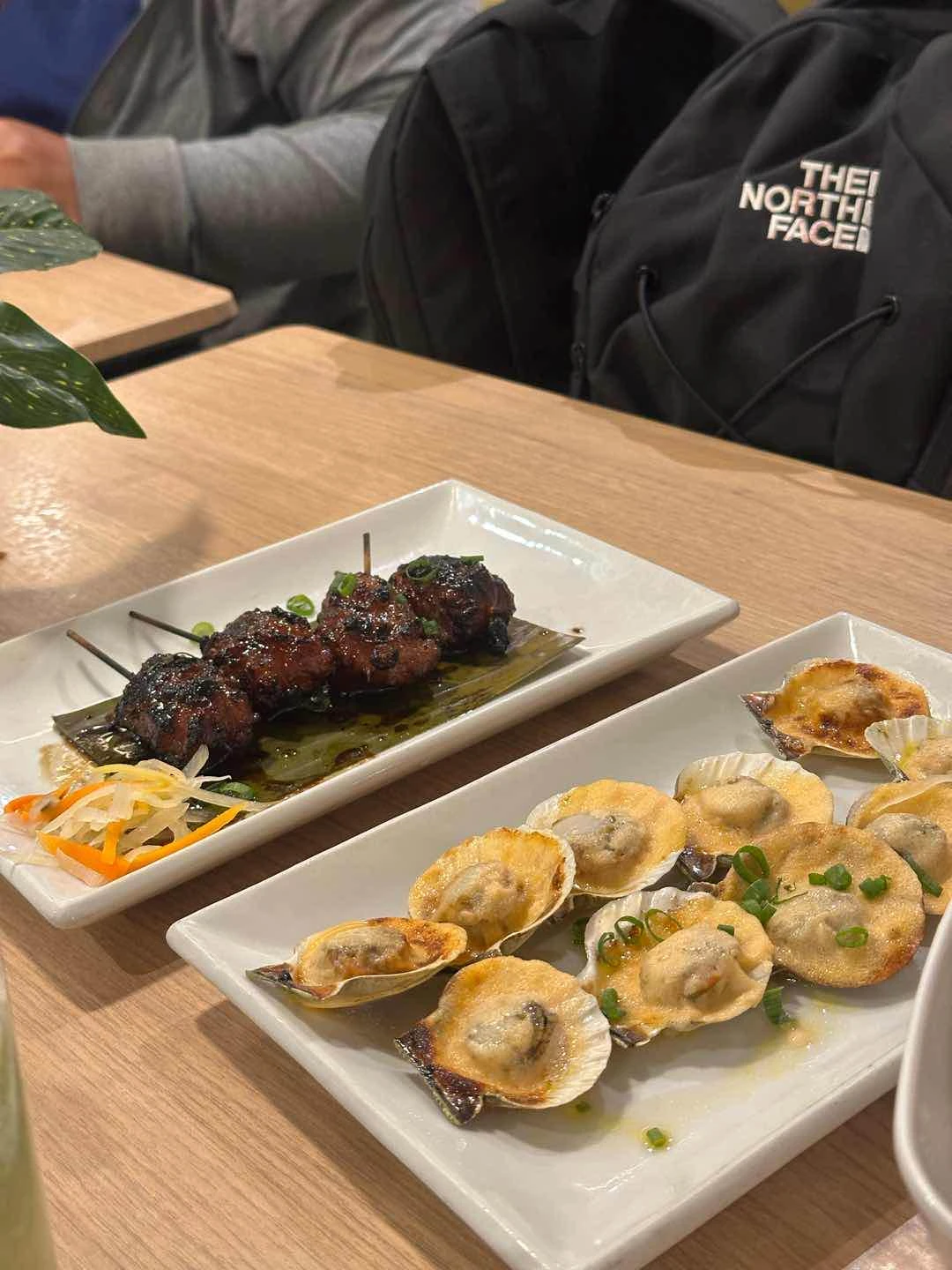 Grilled Chorizo De Cebu & Baked Scallops
