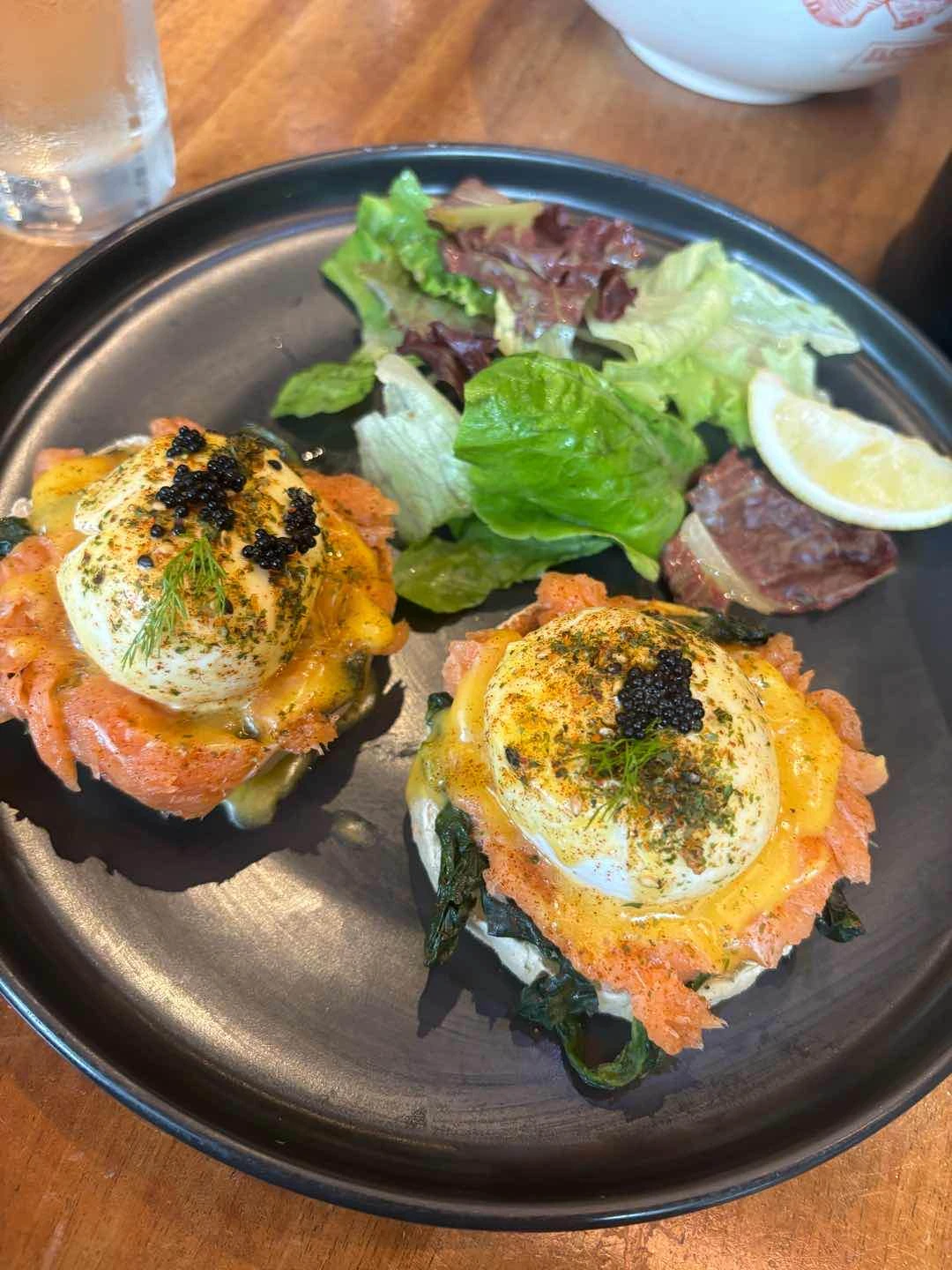 salmon eggs benny of Elephant Grounds Manila - BGC