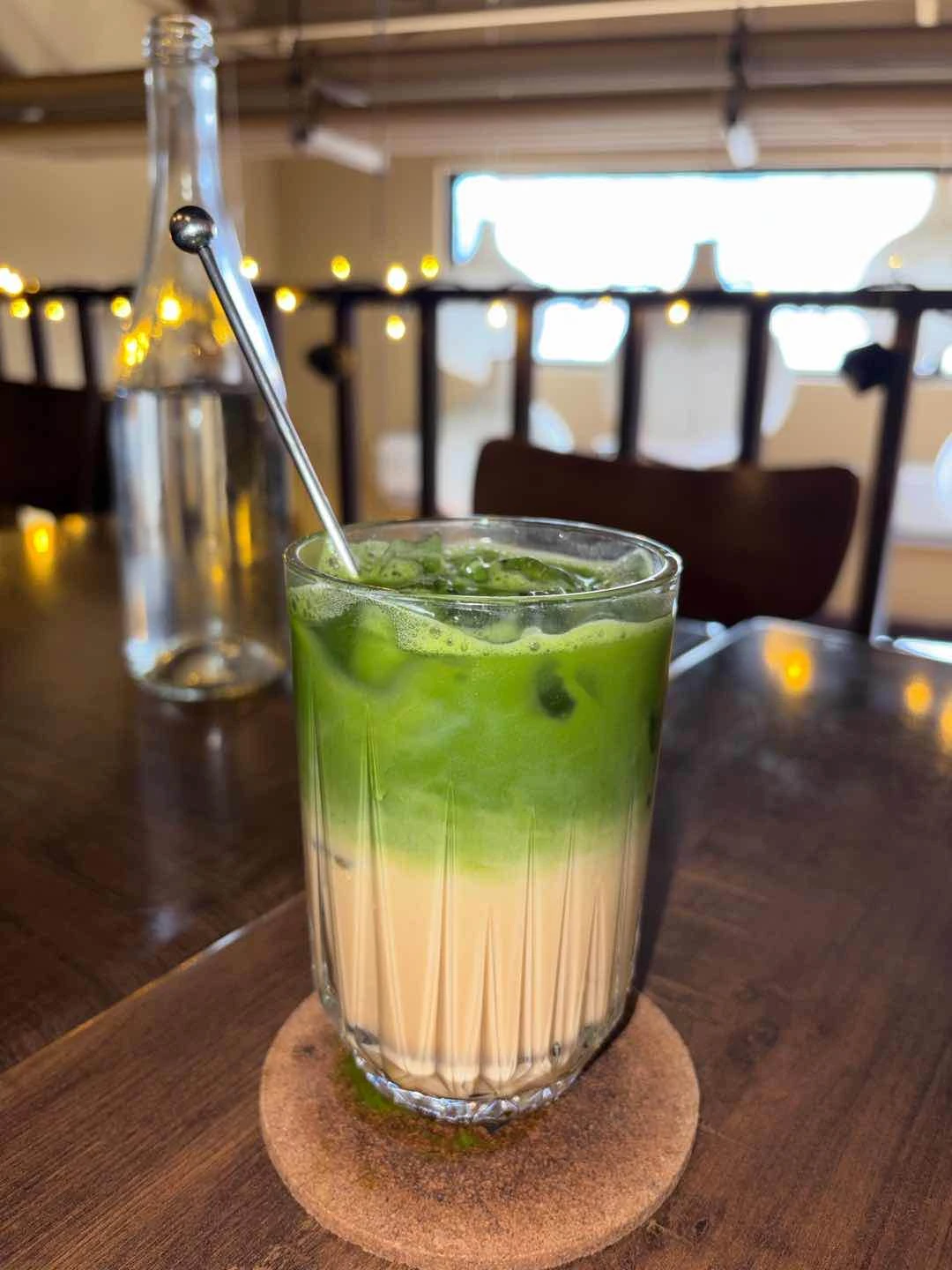 Iced Smoky Matcha of Bombvinos Bodega