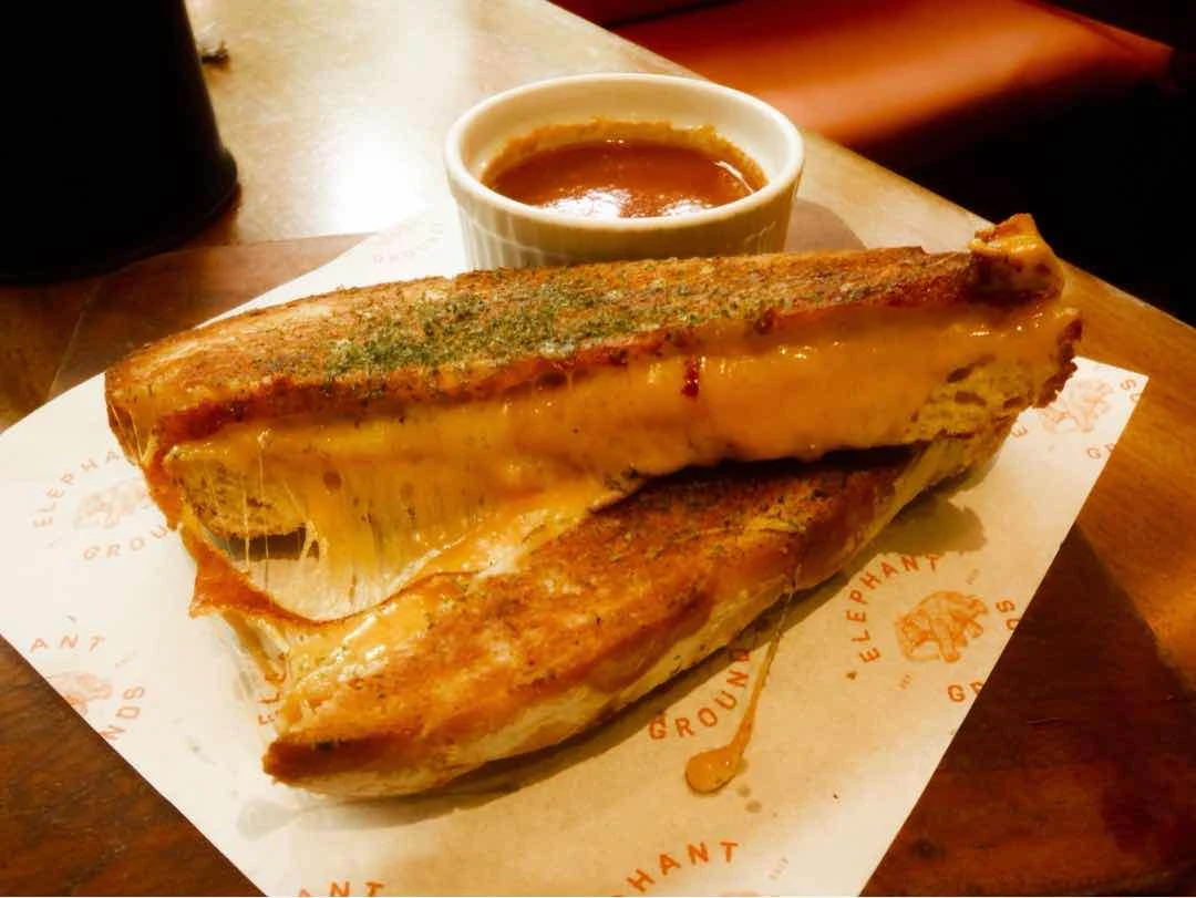 Gruyere Grilled Cheese Sandwich of Elephant Grounds Manila - BGC