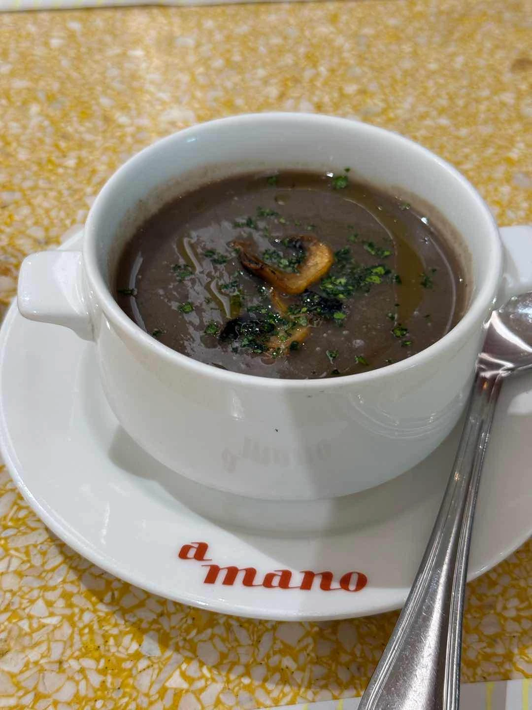 Mushroom & Potato Soup