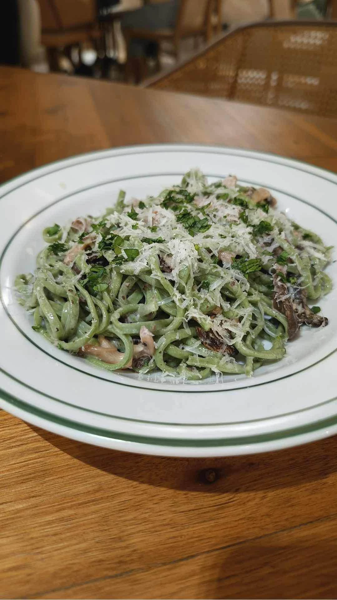 Wild Mushroom Pasta