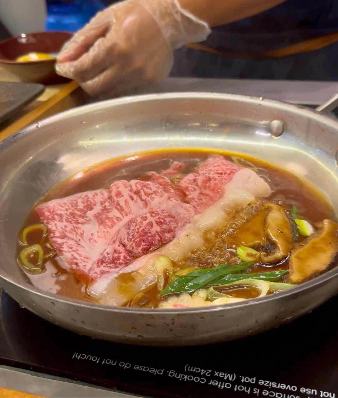 Wagyu Sukiyaki