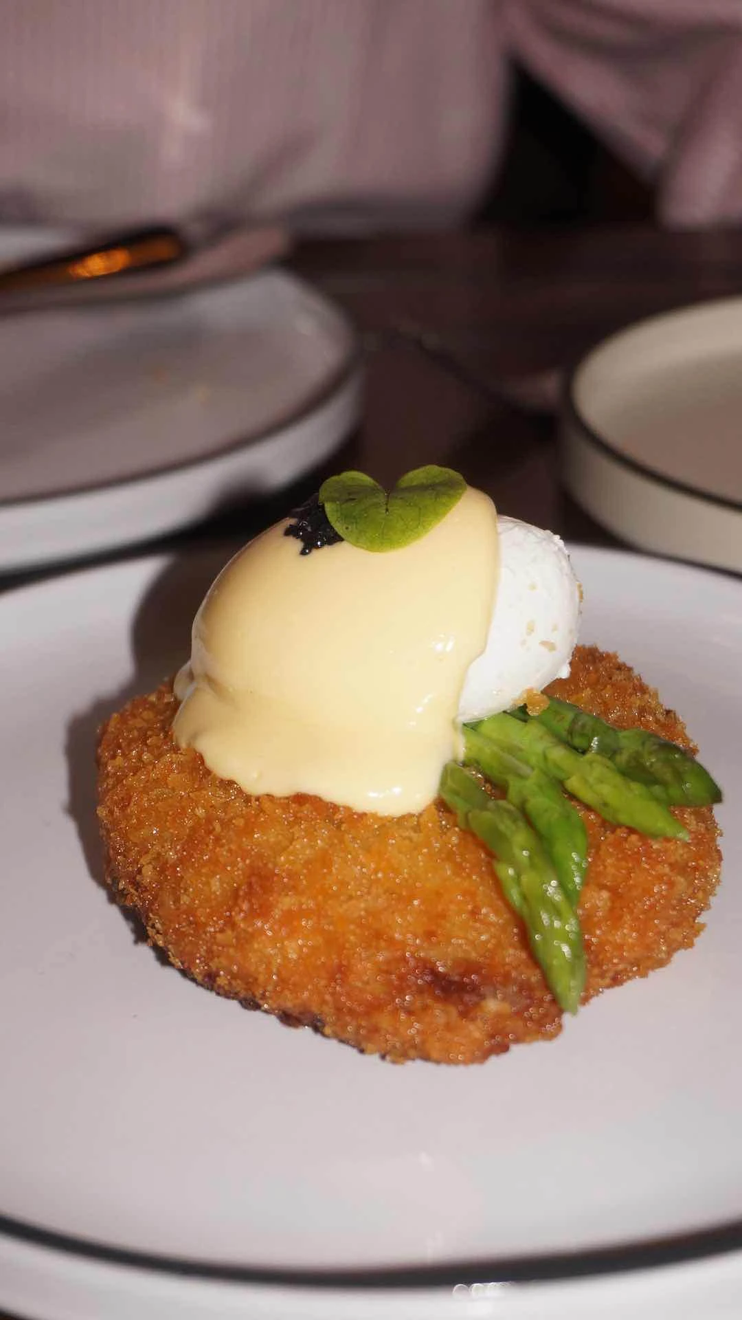 Crab cake of Gordon Ramsay Bar & Grill