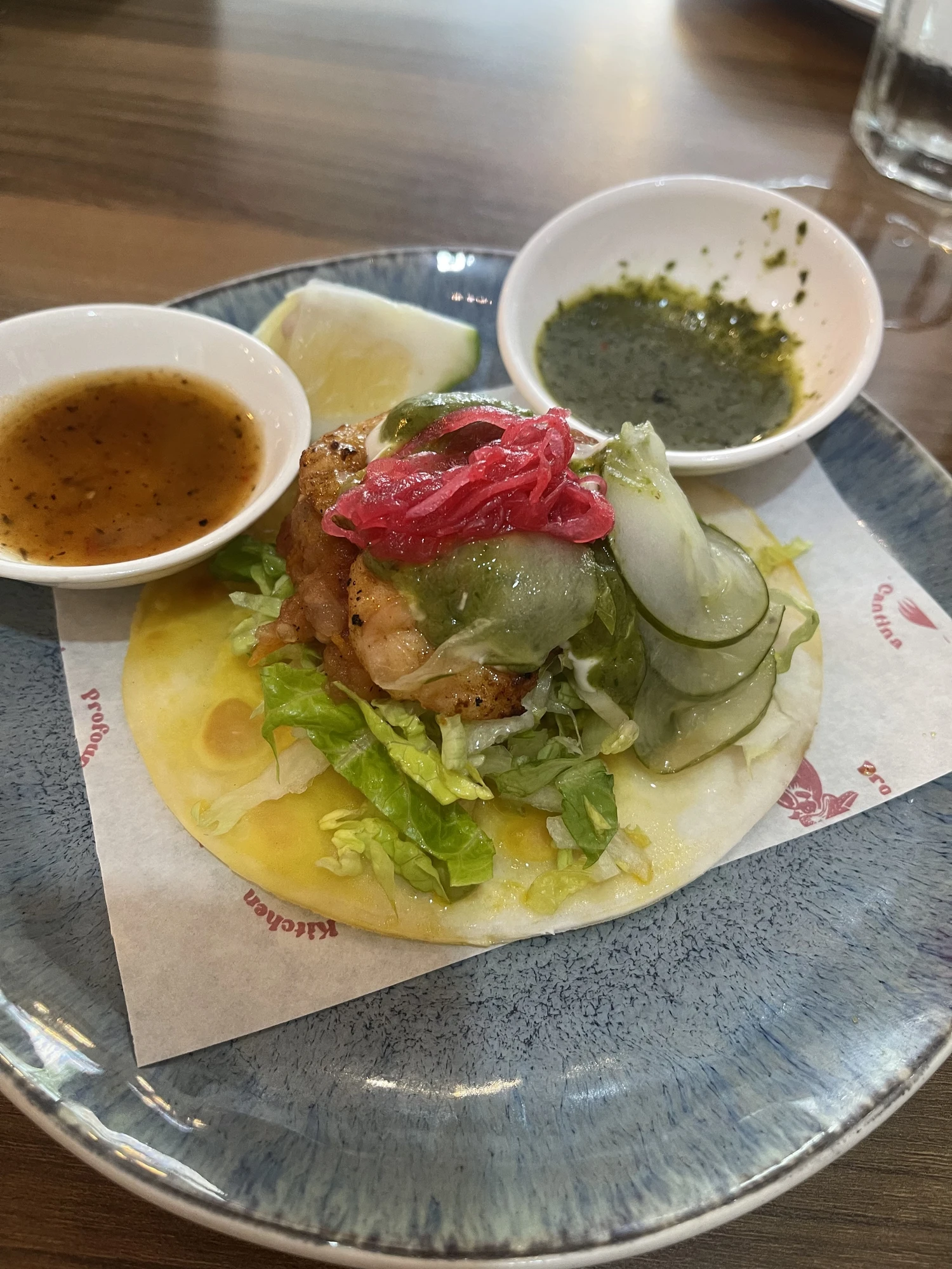 Shrimp taco