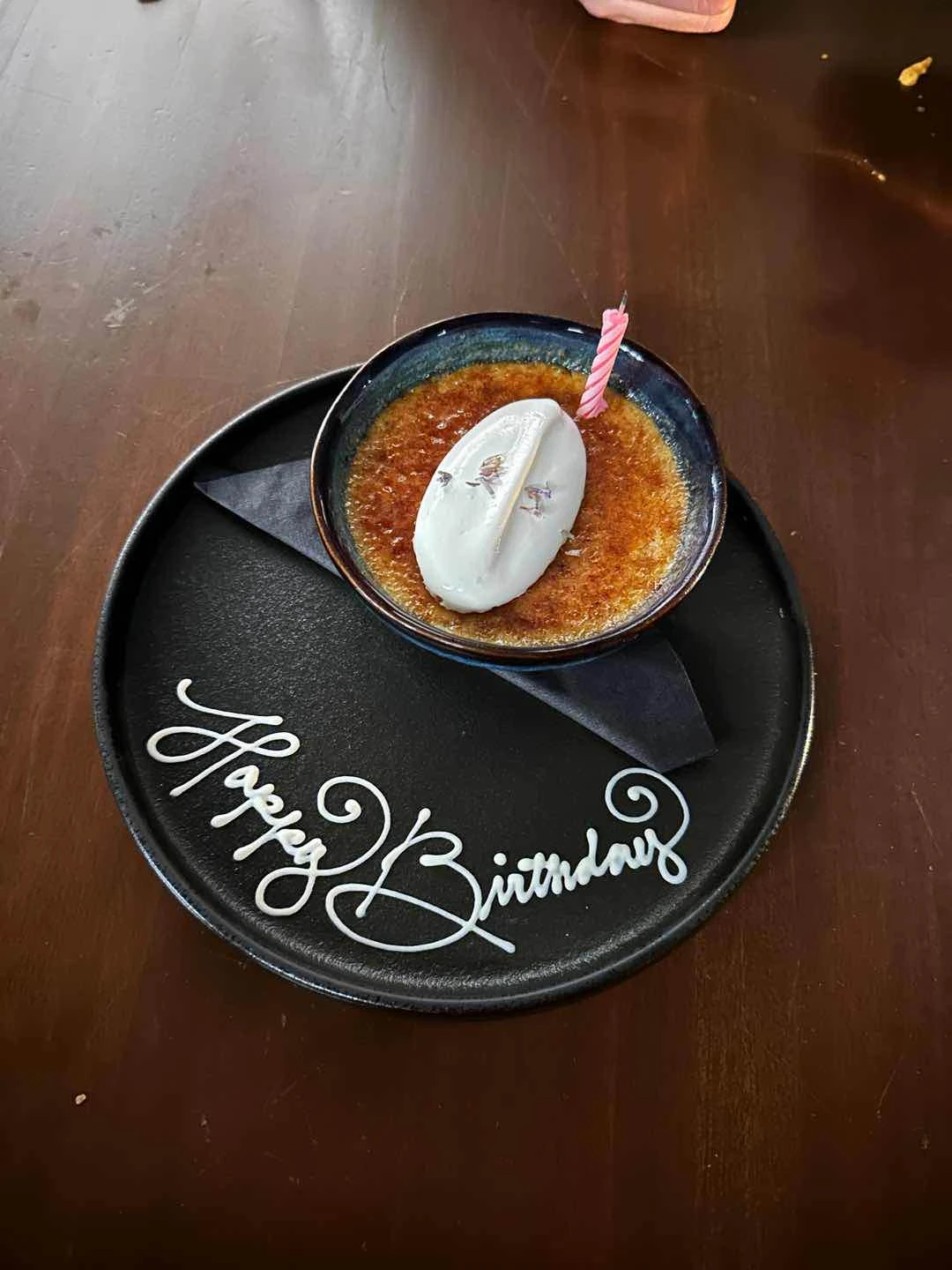 creme brulee of SEVA