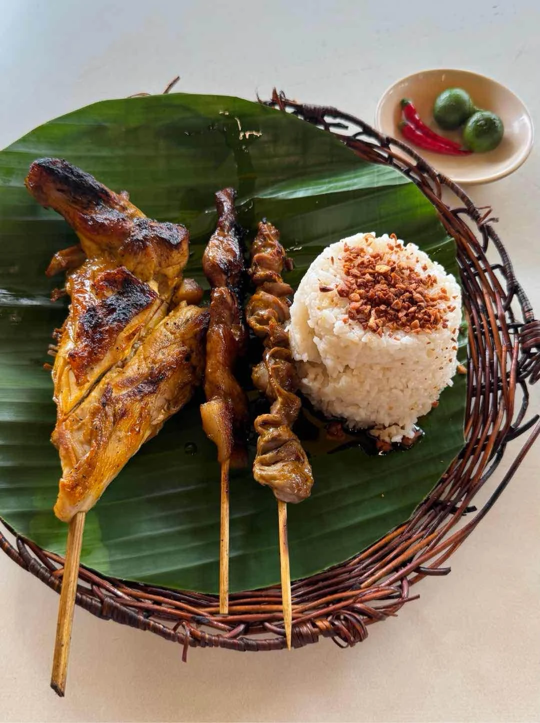 The garlic rice is a must!