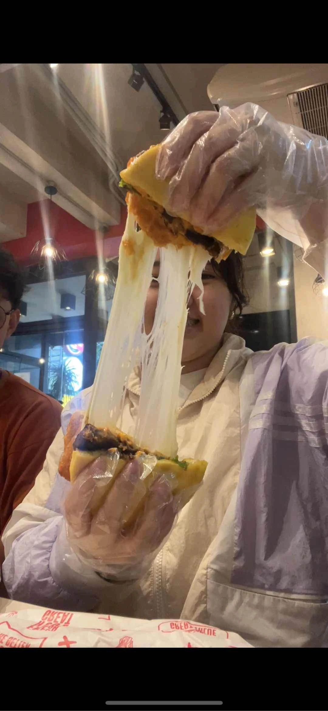Mozza Crunch Burger