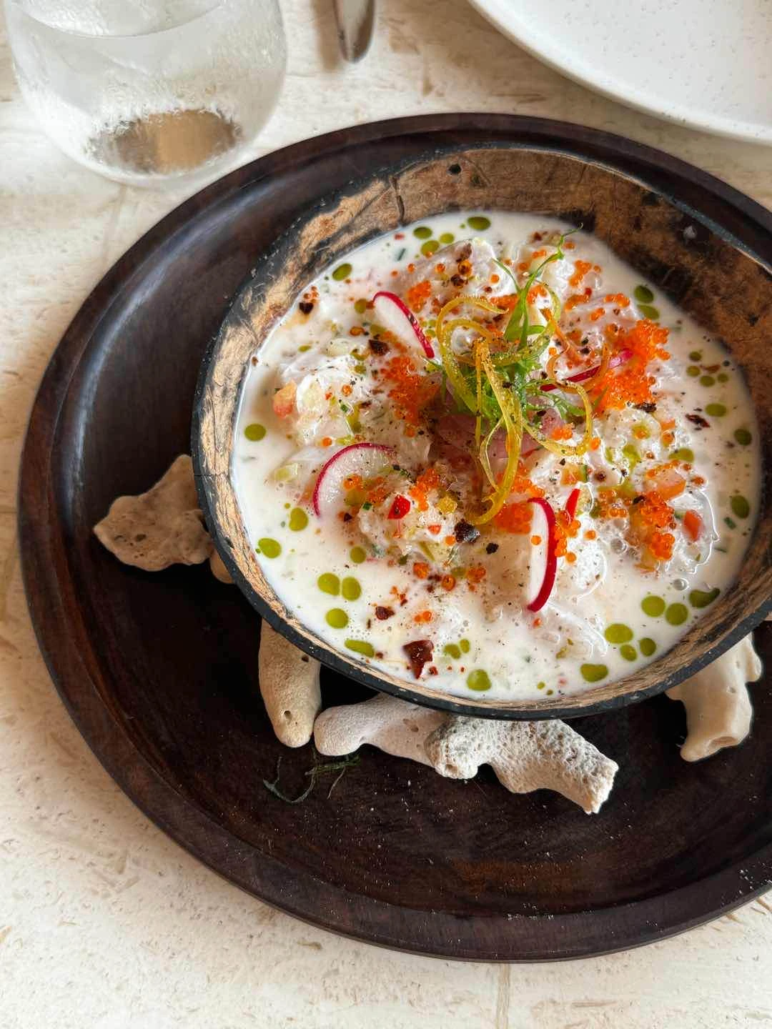 Kinilaw with gata (forgot what the name of this dish)