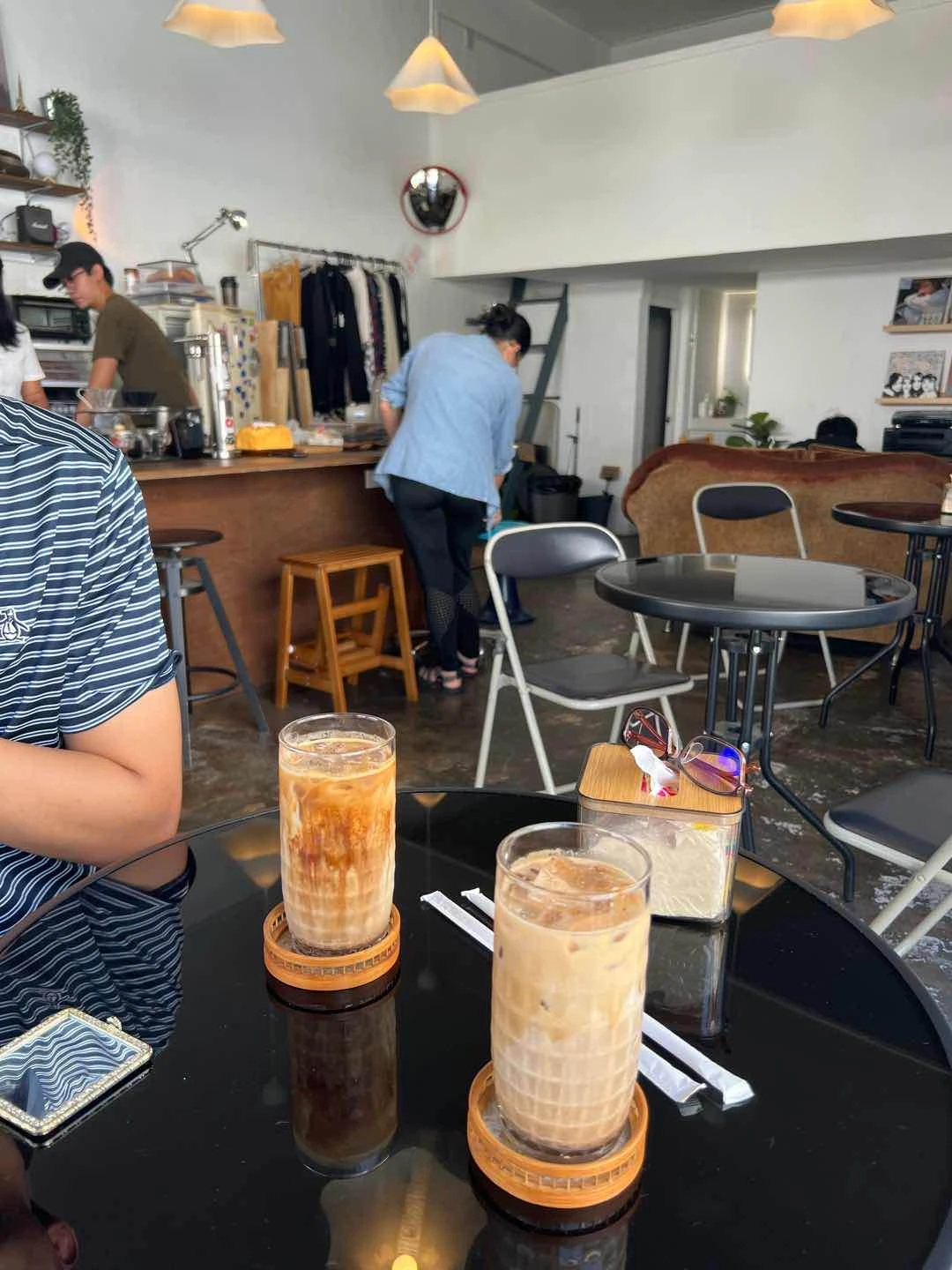 biscoff latte, chocnut latte