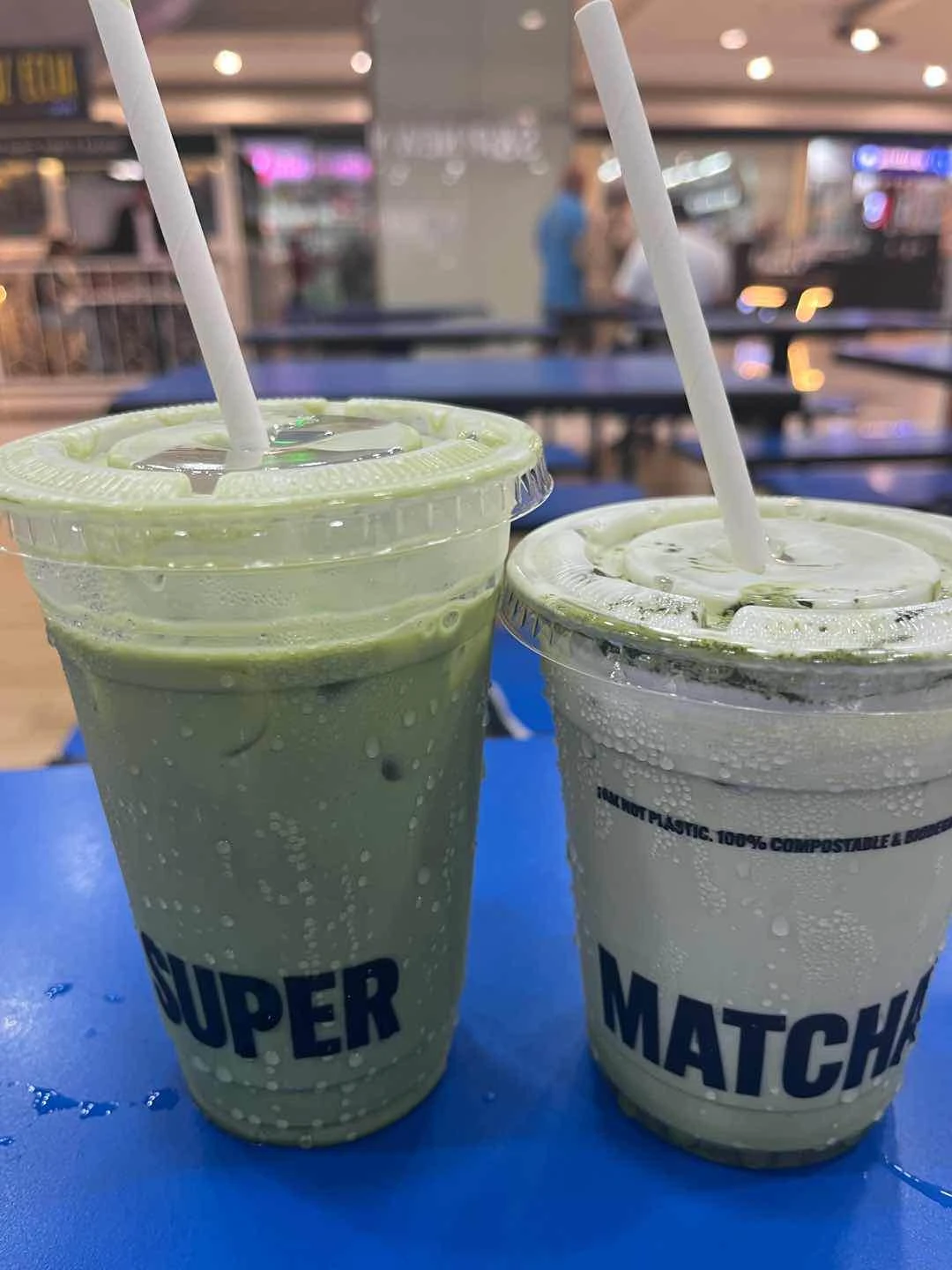 Super Matcha Latte and Oat Cream Matcha Latte