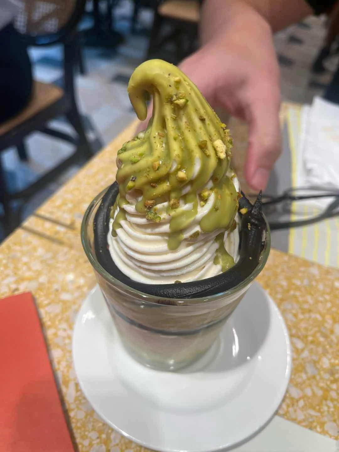 not a big pistachio fan but YUM