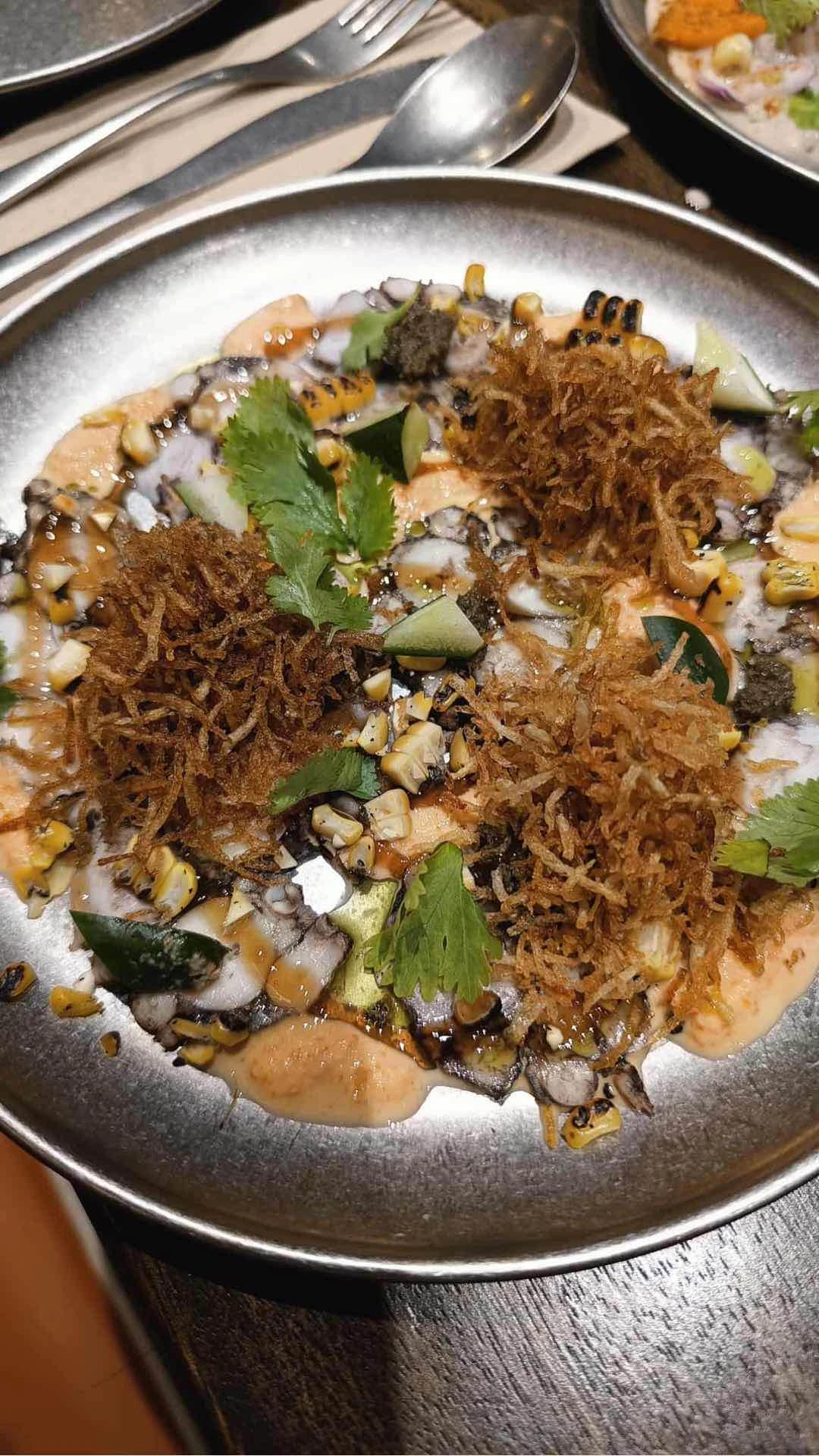 Pulpo Carpaccio