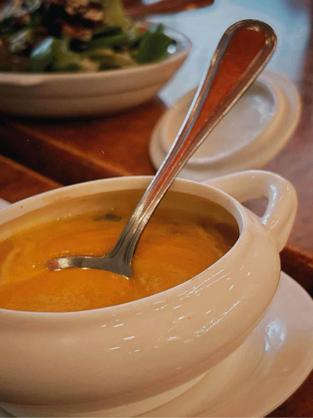 Orange Kamote Cream Soup