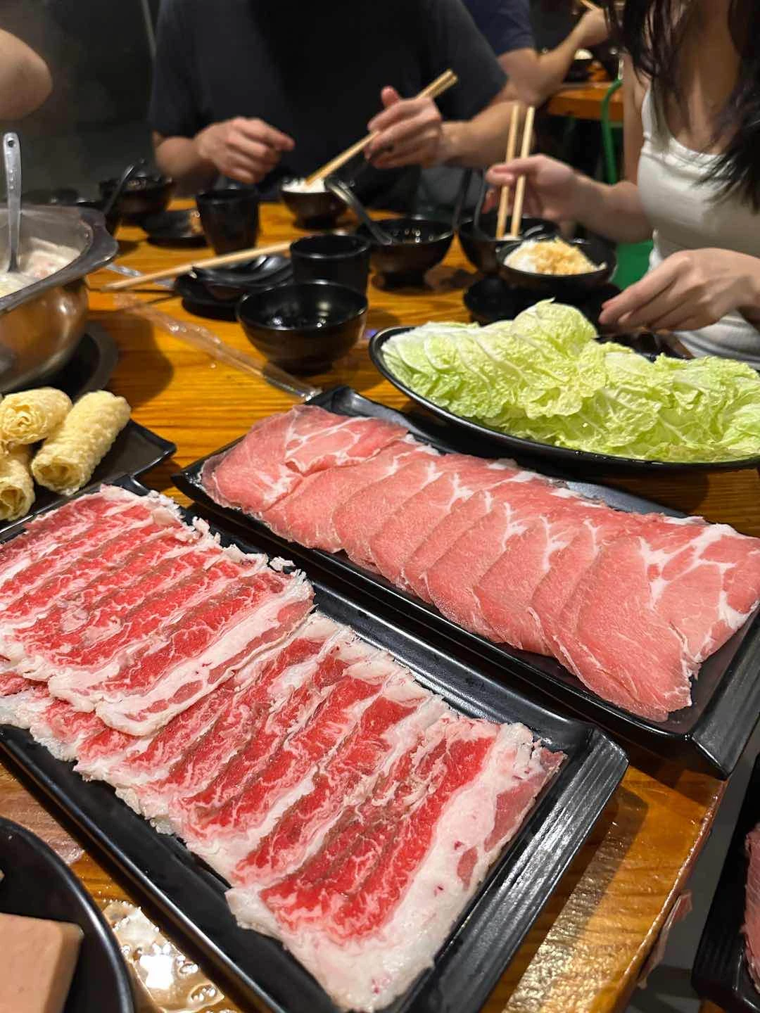 beef and pork