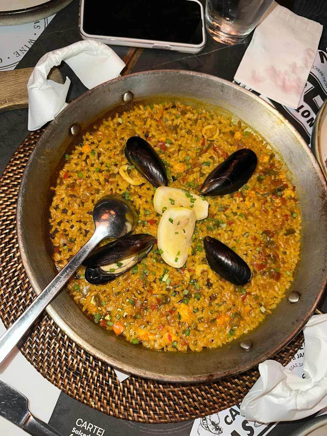 Gambas Paella