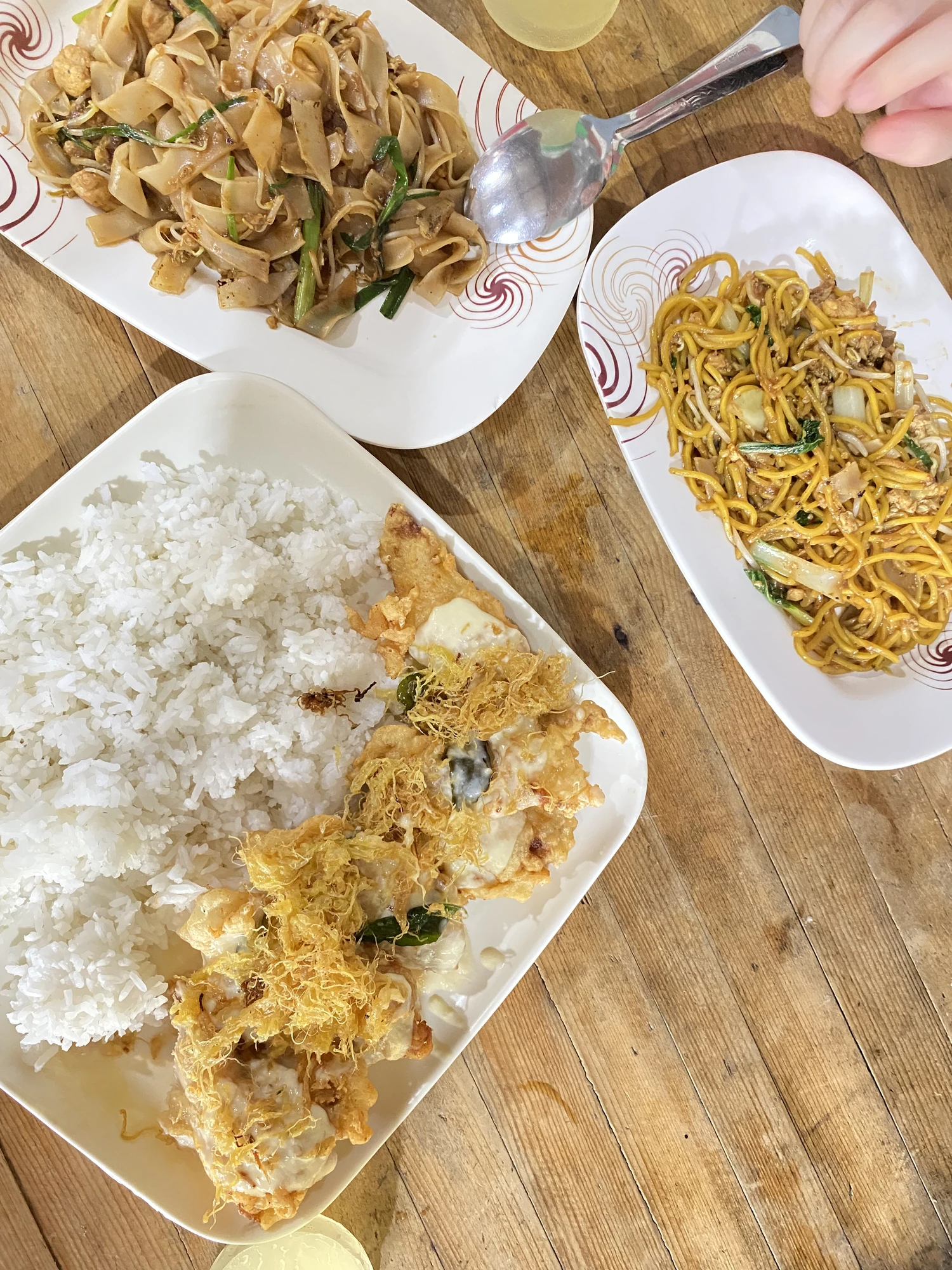 ckt butter chicken and mi goreng