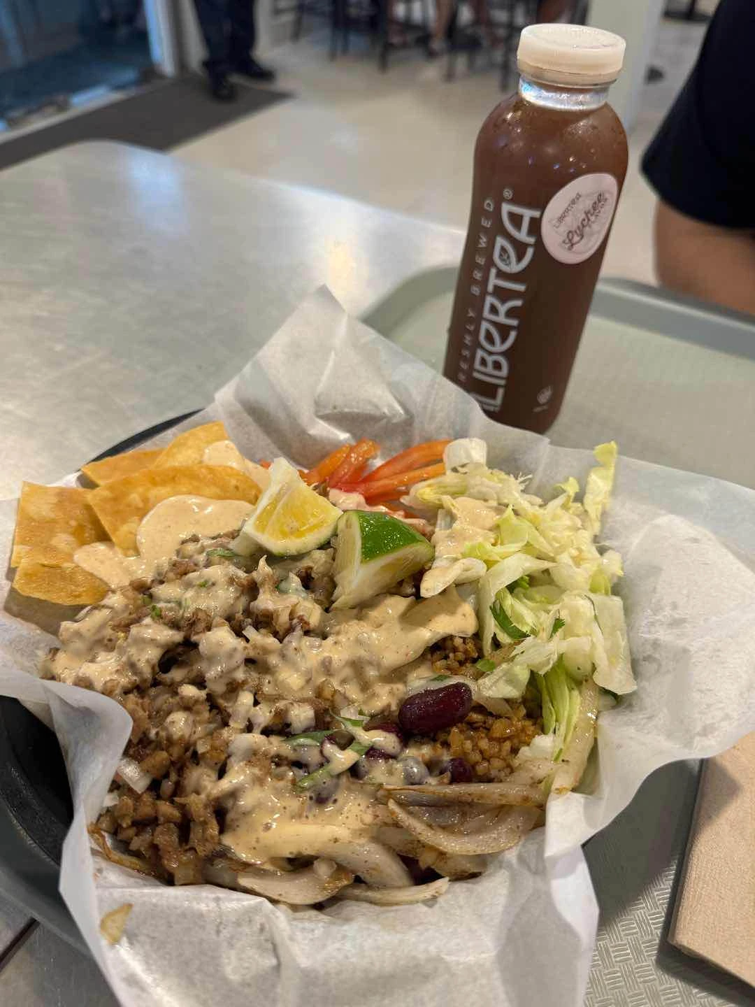 Pork Sisig Naked Burrito