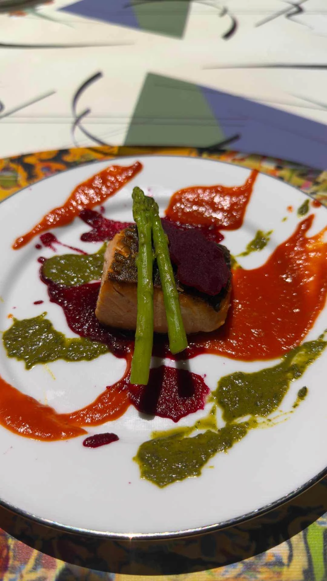 pan-seared scottish salmon