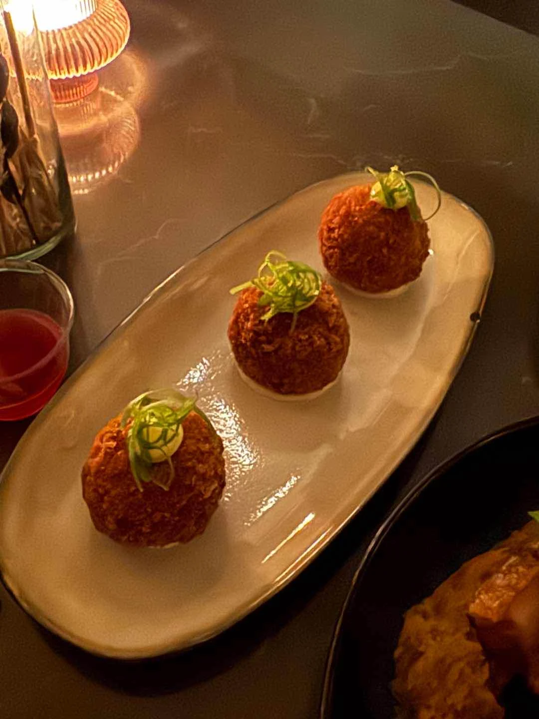 Pompano Curry Croquette