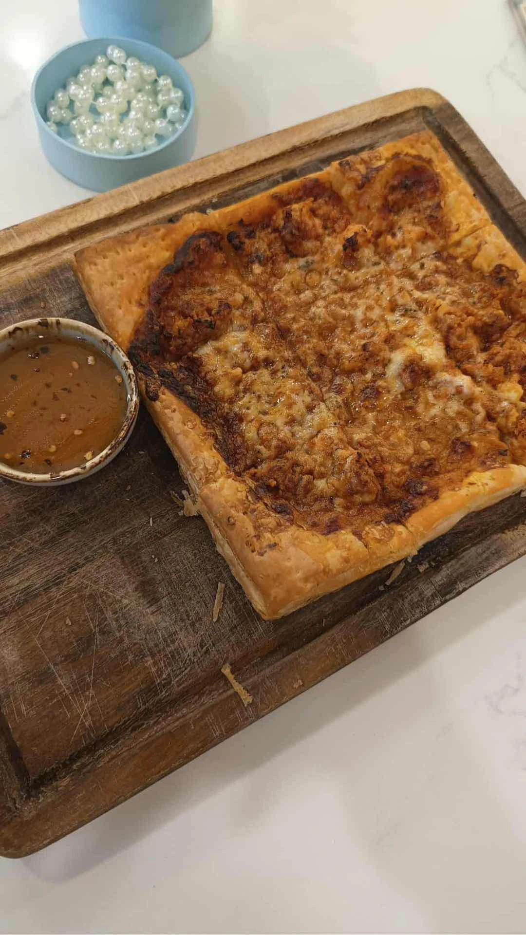 4 Cheese Puff Pastry Pizza