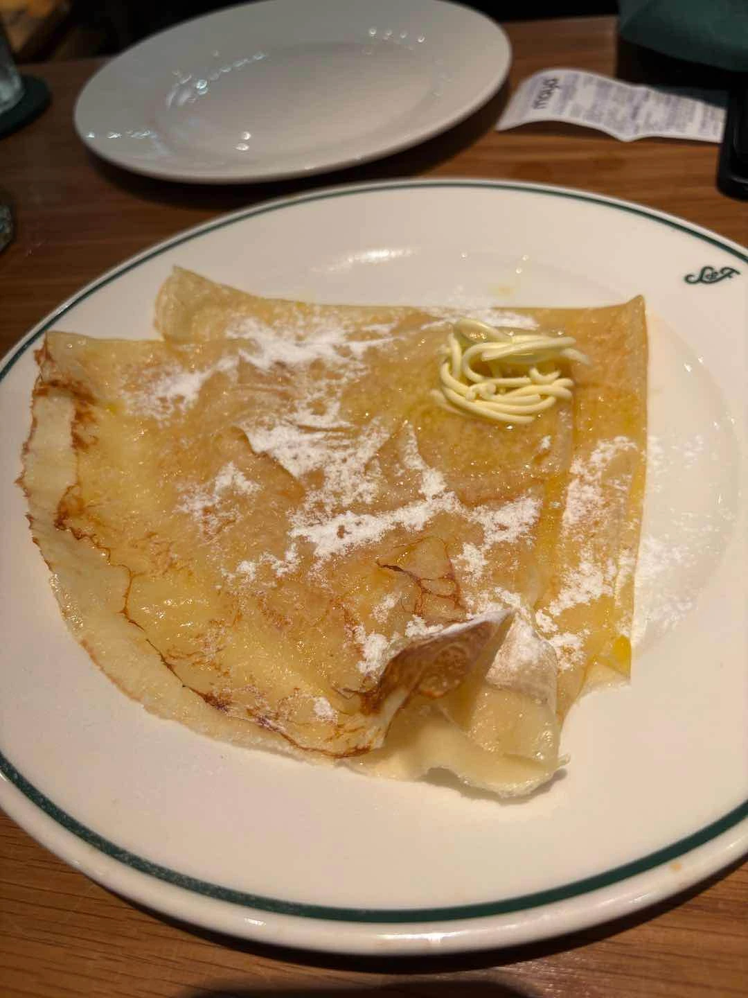 French Butter & Sugar Crepe of Steak & Frice