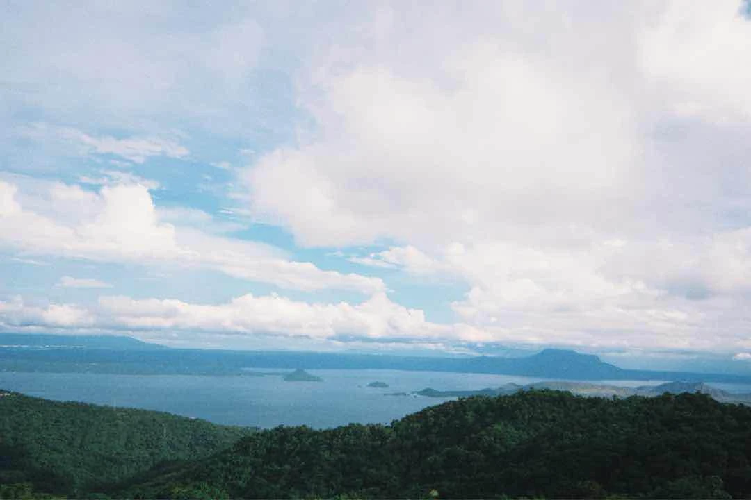 view of taal ⛰️