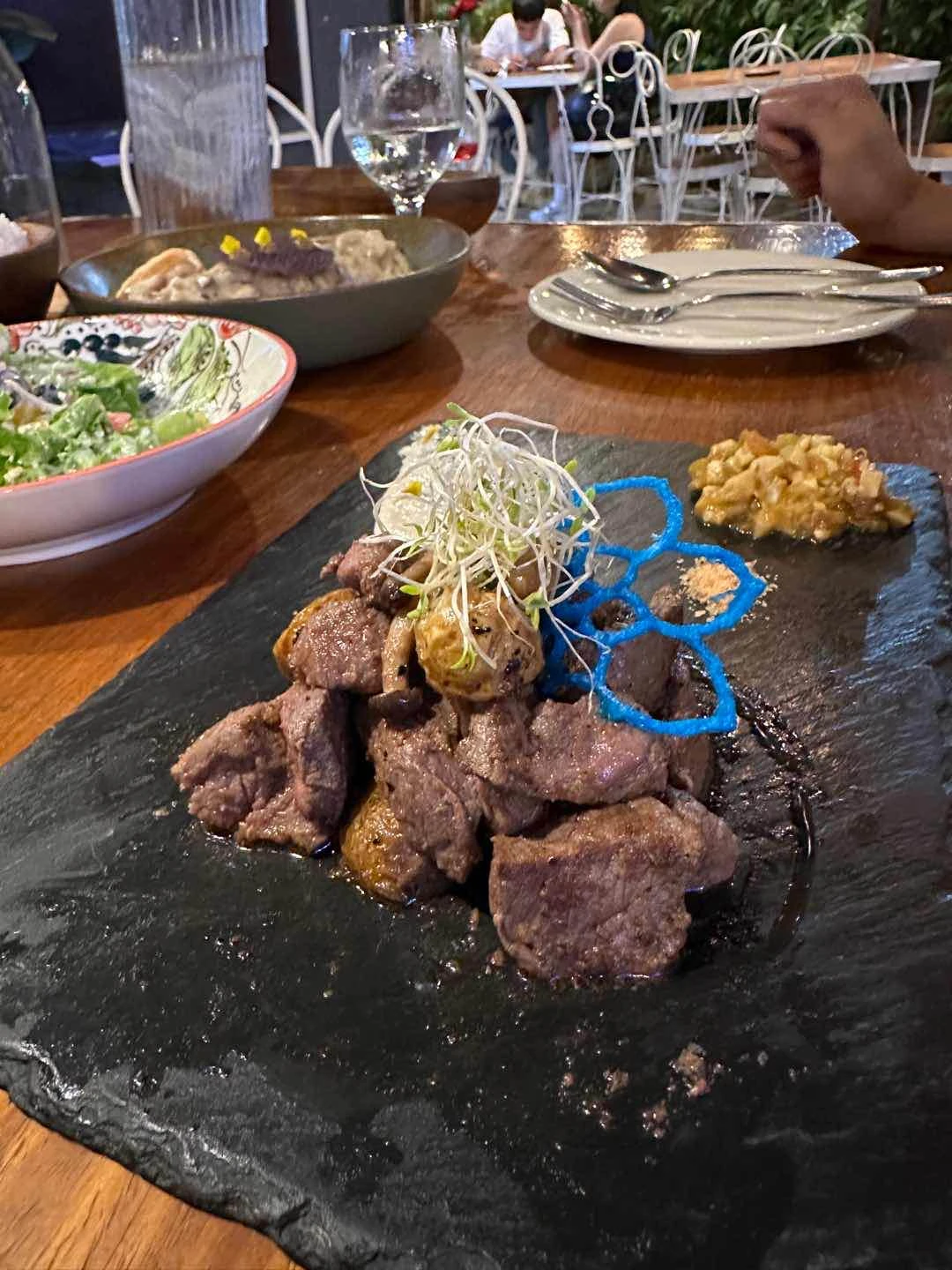 Garlic Steak Bites