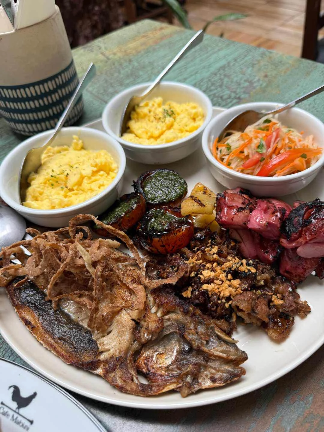 Surf n Turf Breakfast Platter