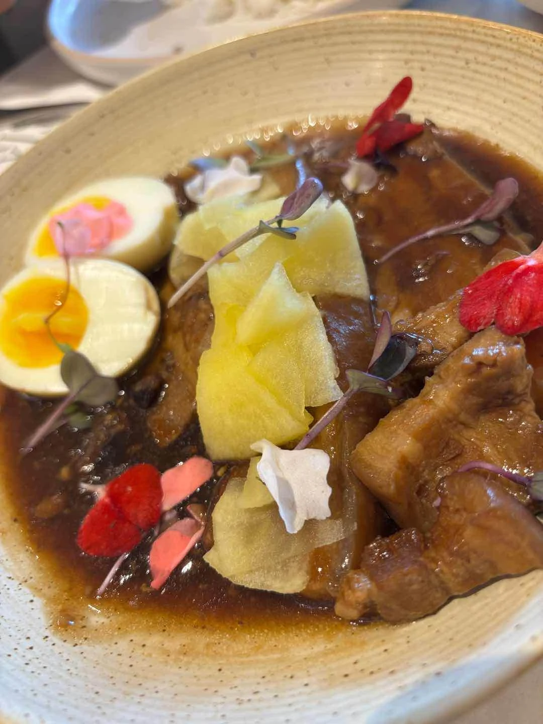 Pork Humba with Caramelized Apple