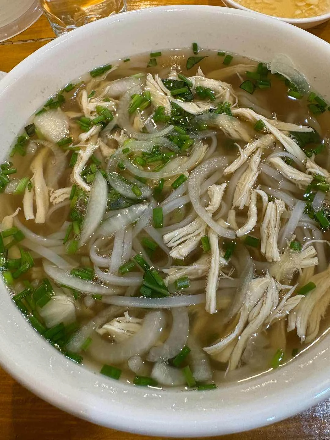 Pho Ga. This is available only every Mon-Tues.