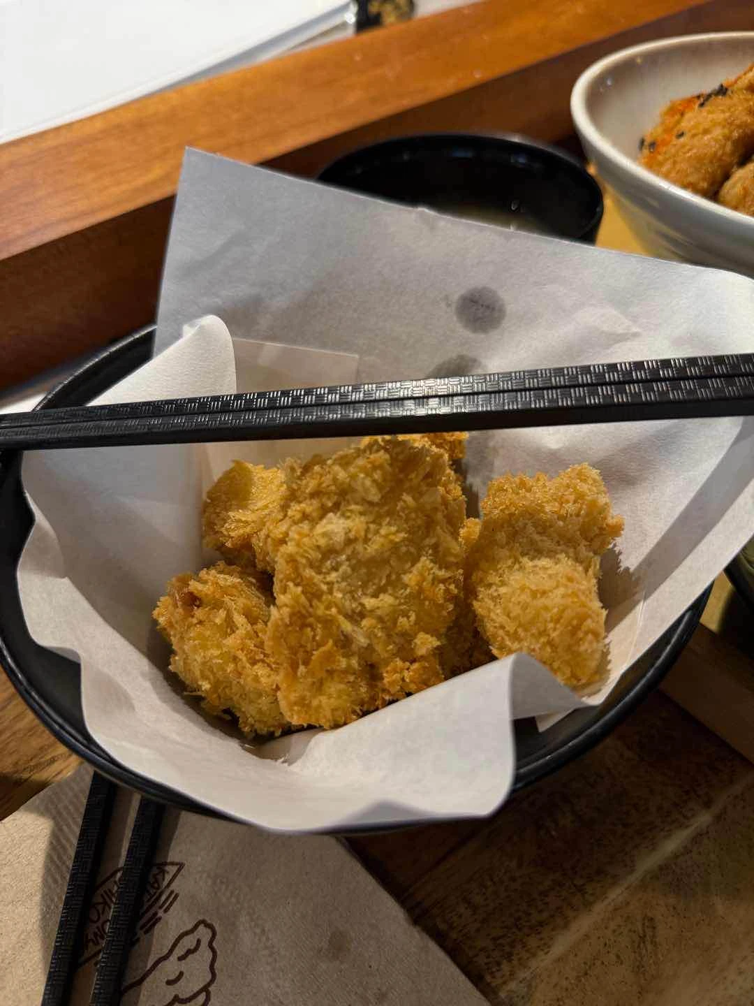 mozza katsu (have to eat this as soon as its served; i still prefer yabu’s mozza sticks!) 