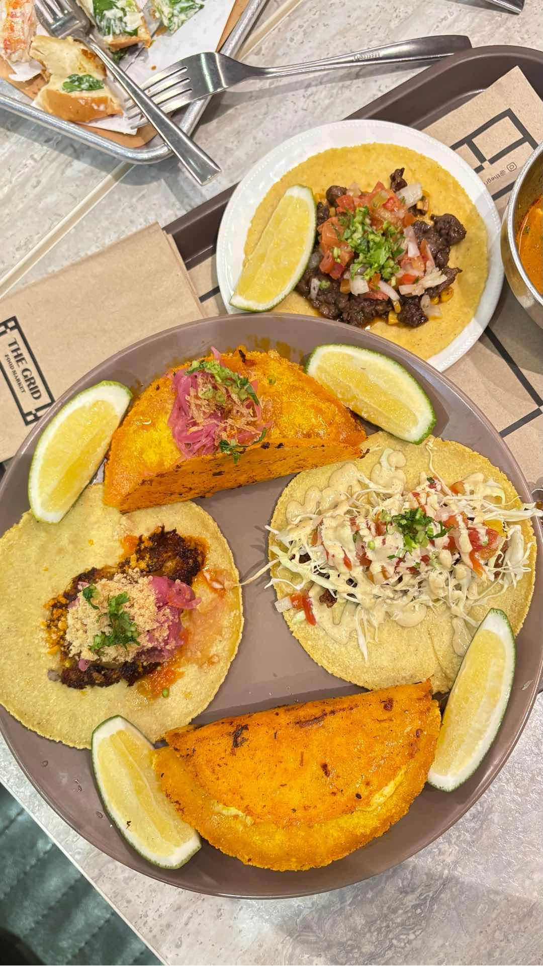 Taco set + carne asada