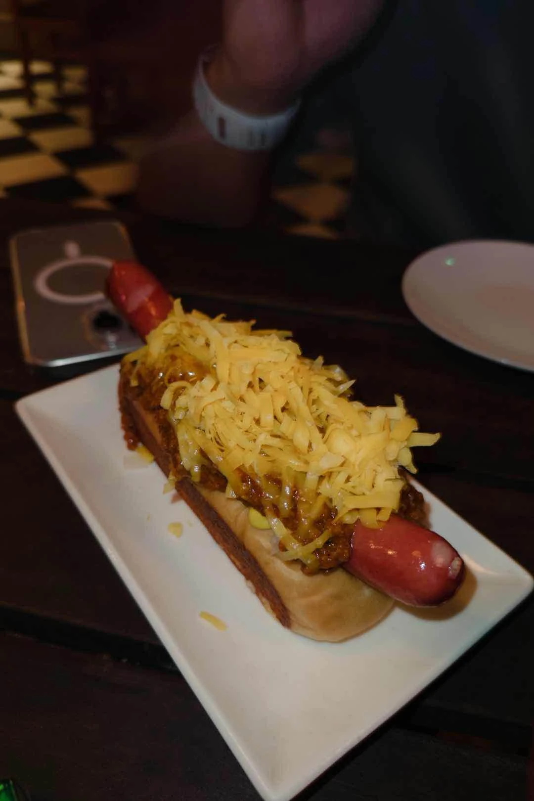 chili cheese dog