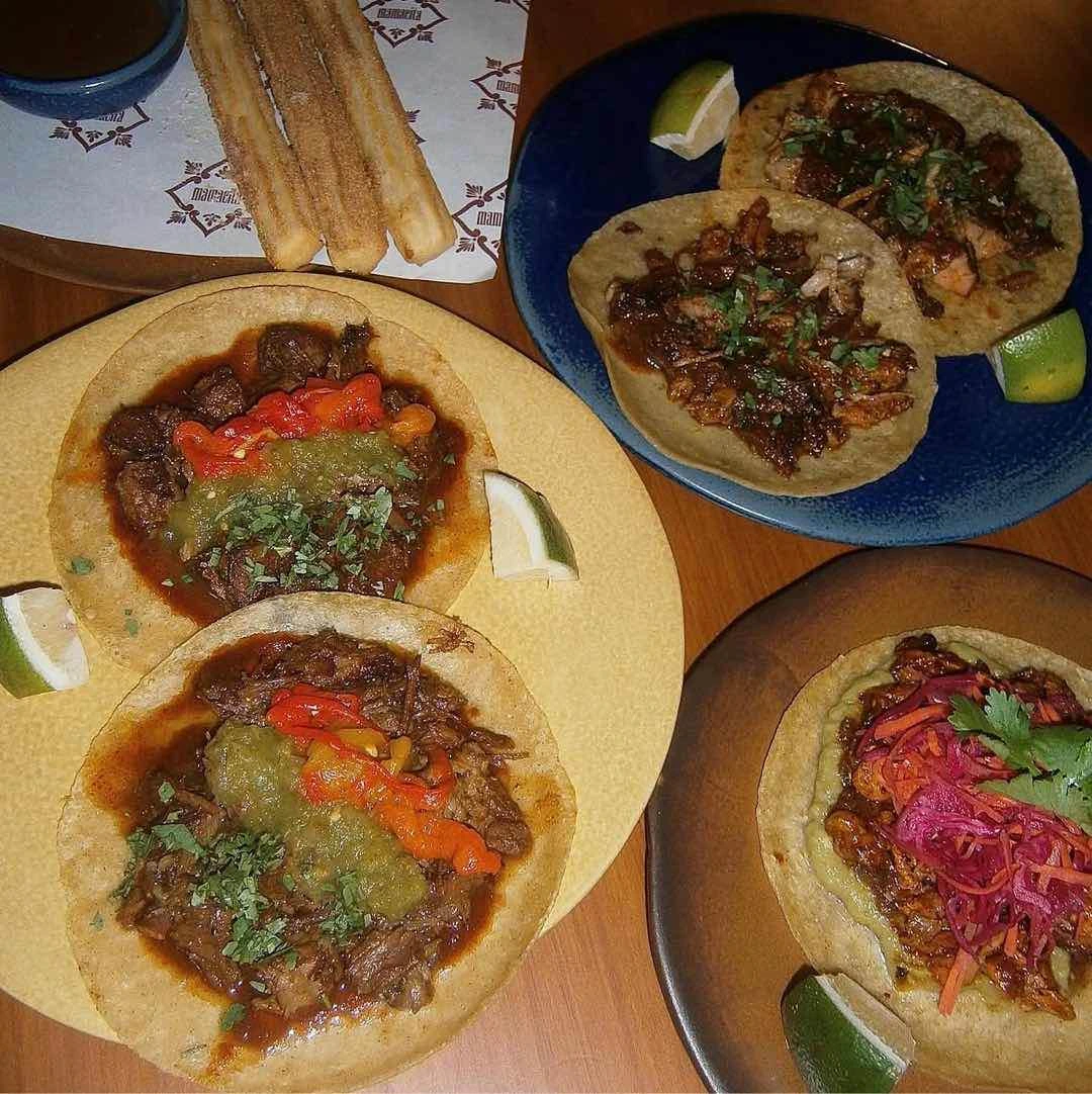 tacos and churros