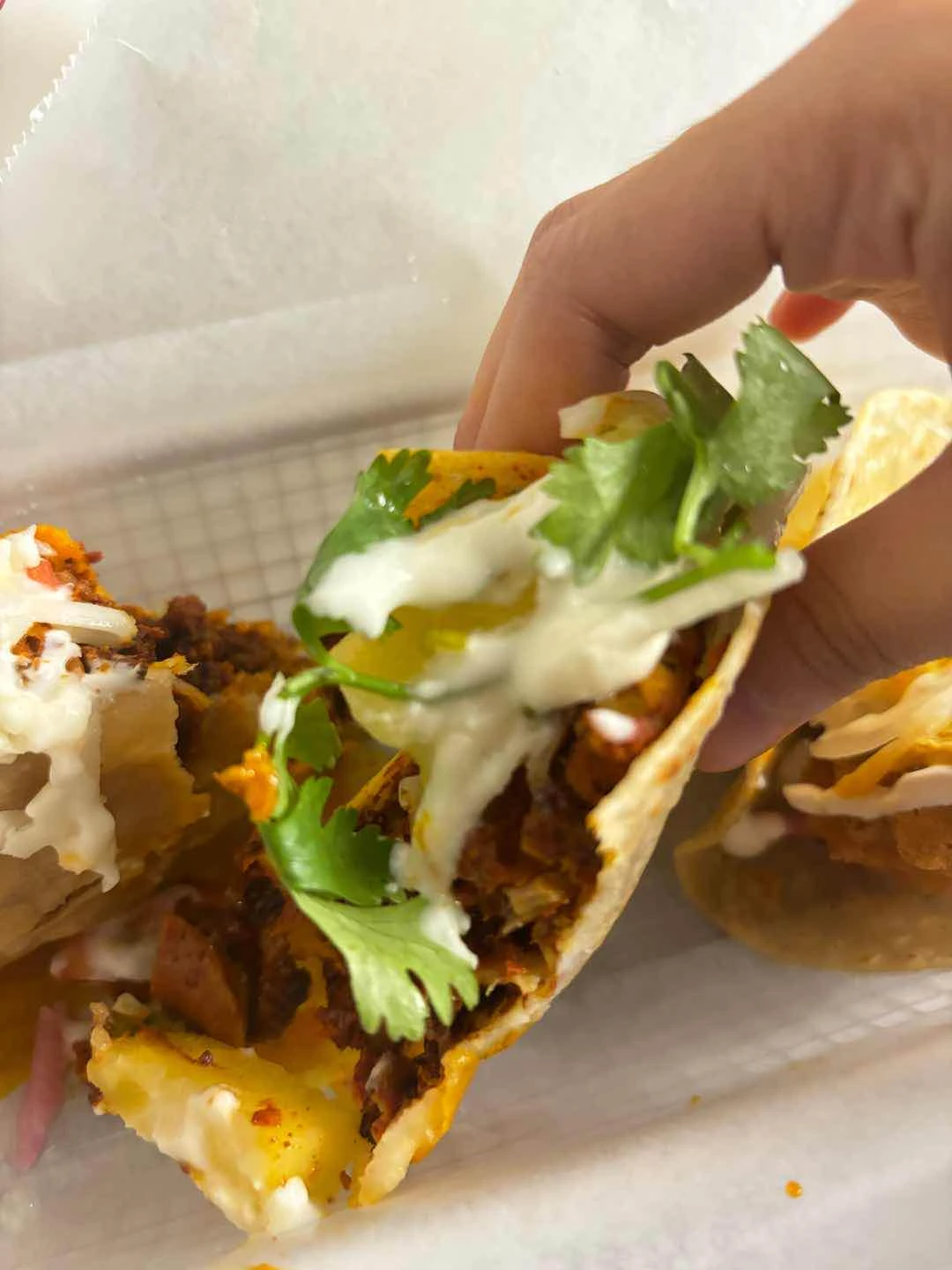 Gringa Pollo Al Pastor of Lágrima Salcedo