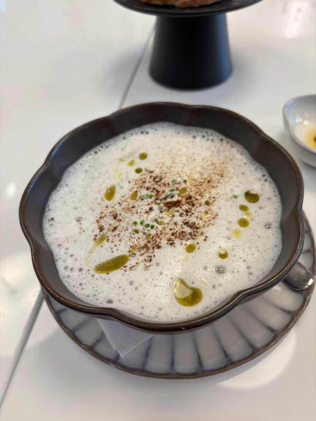Mushroom cappuccino 