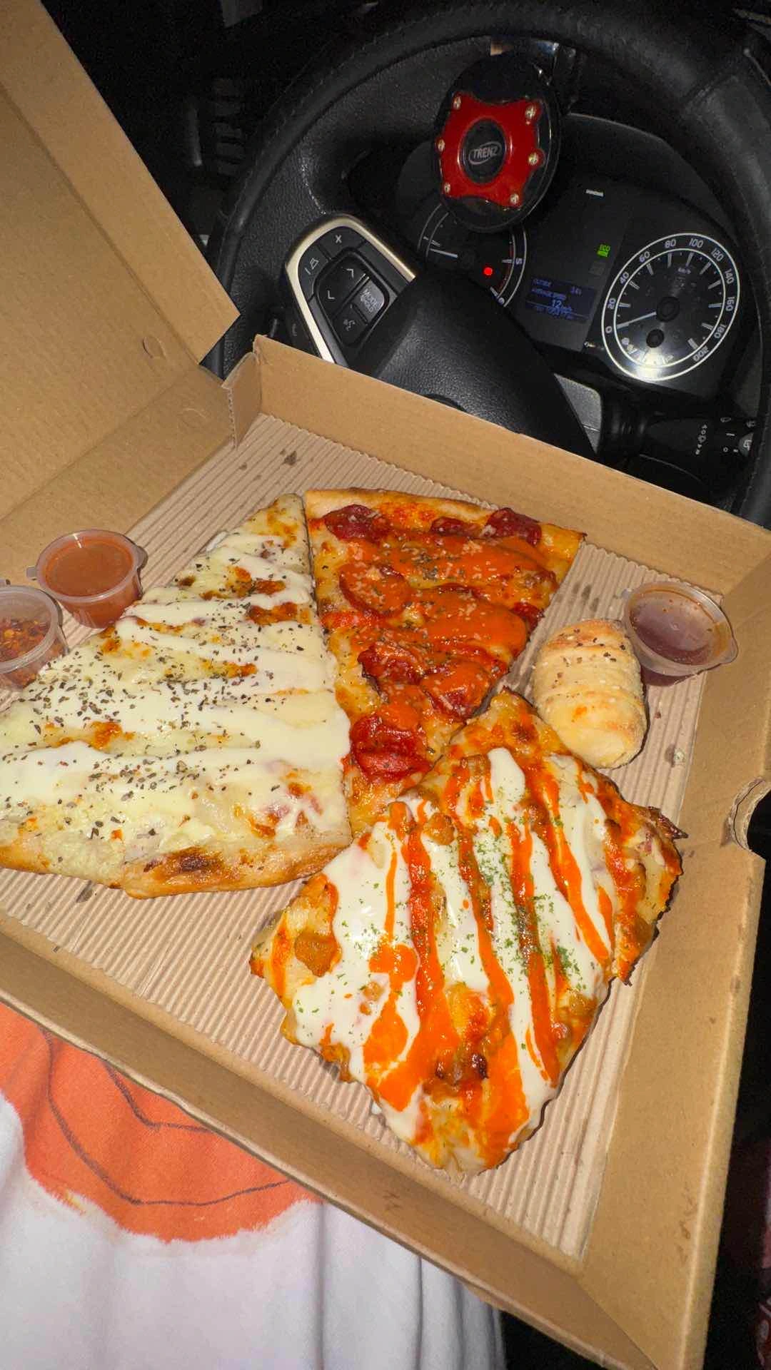 buffalo, vodka, bleu cheese, pizza roll? 
