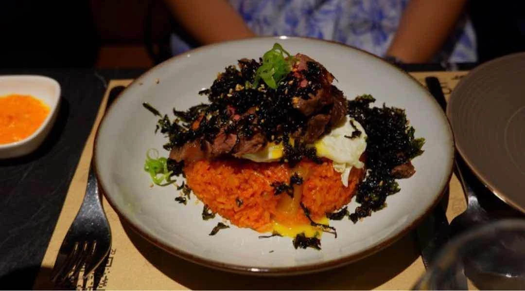 Steak Kimchi Rice