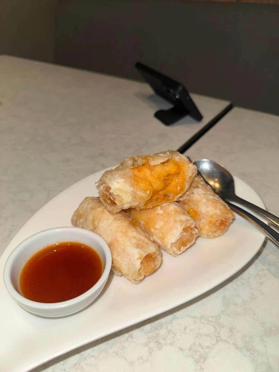 mango shrimp roll of Summer Palace