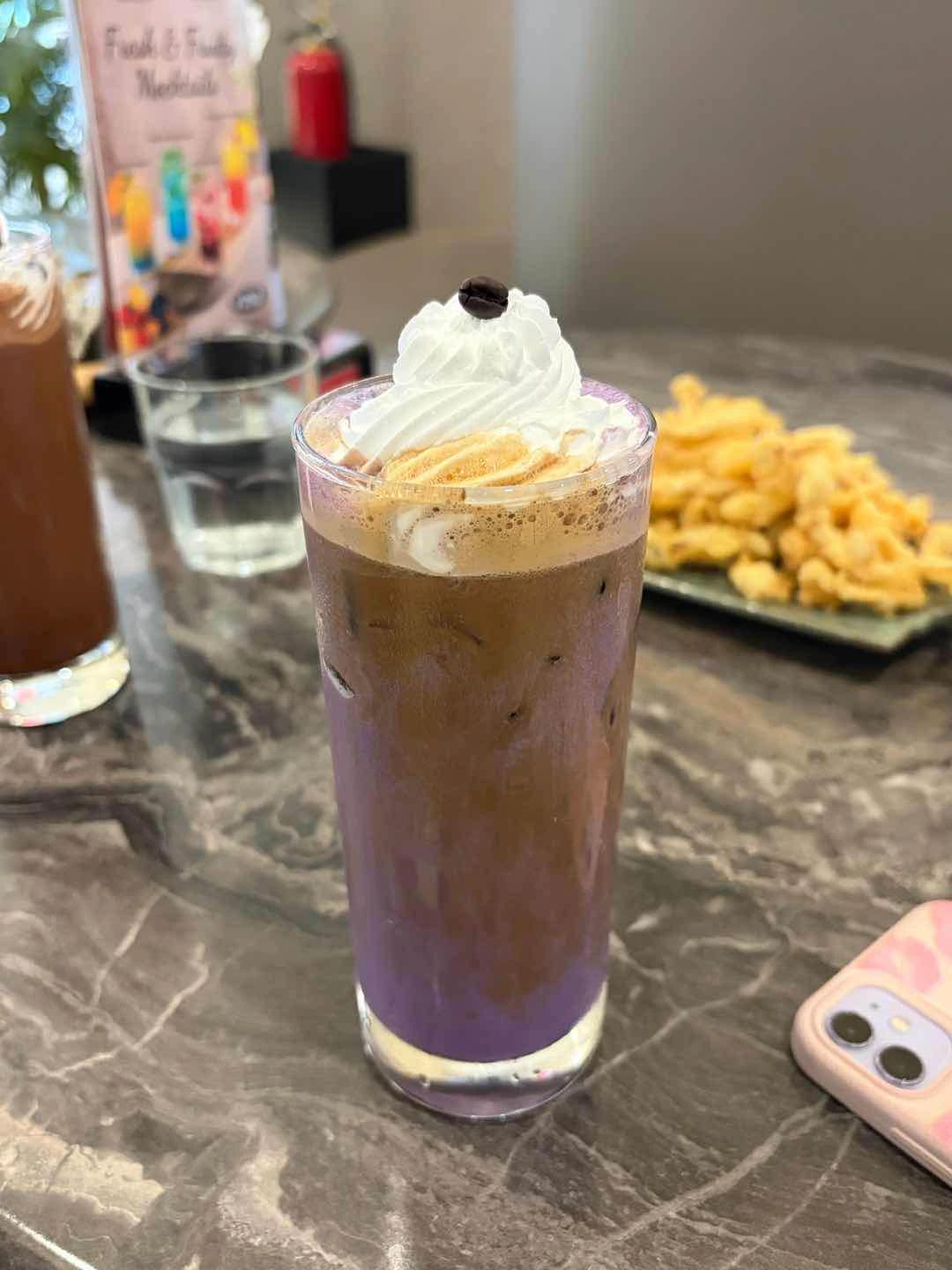 ube latte