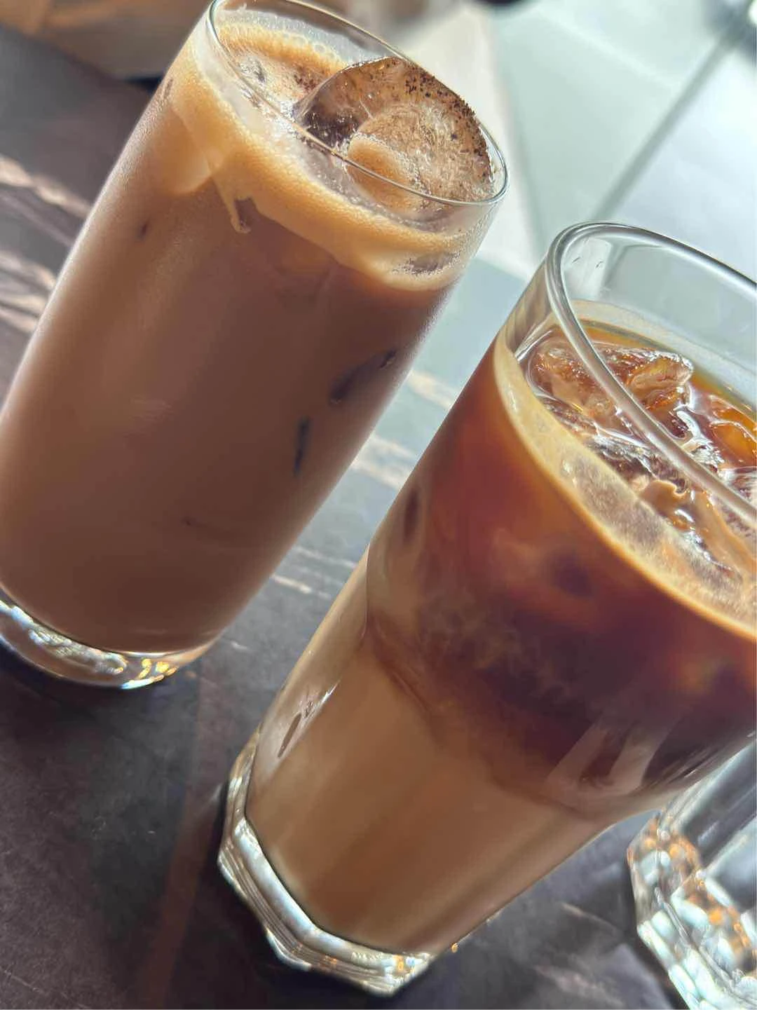 Dirty horchata and coconut something ..nalimot ko