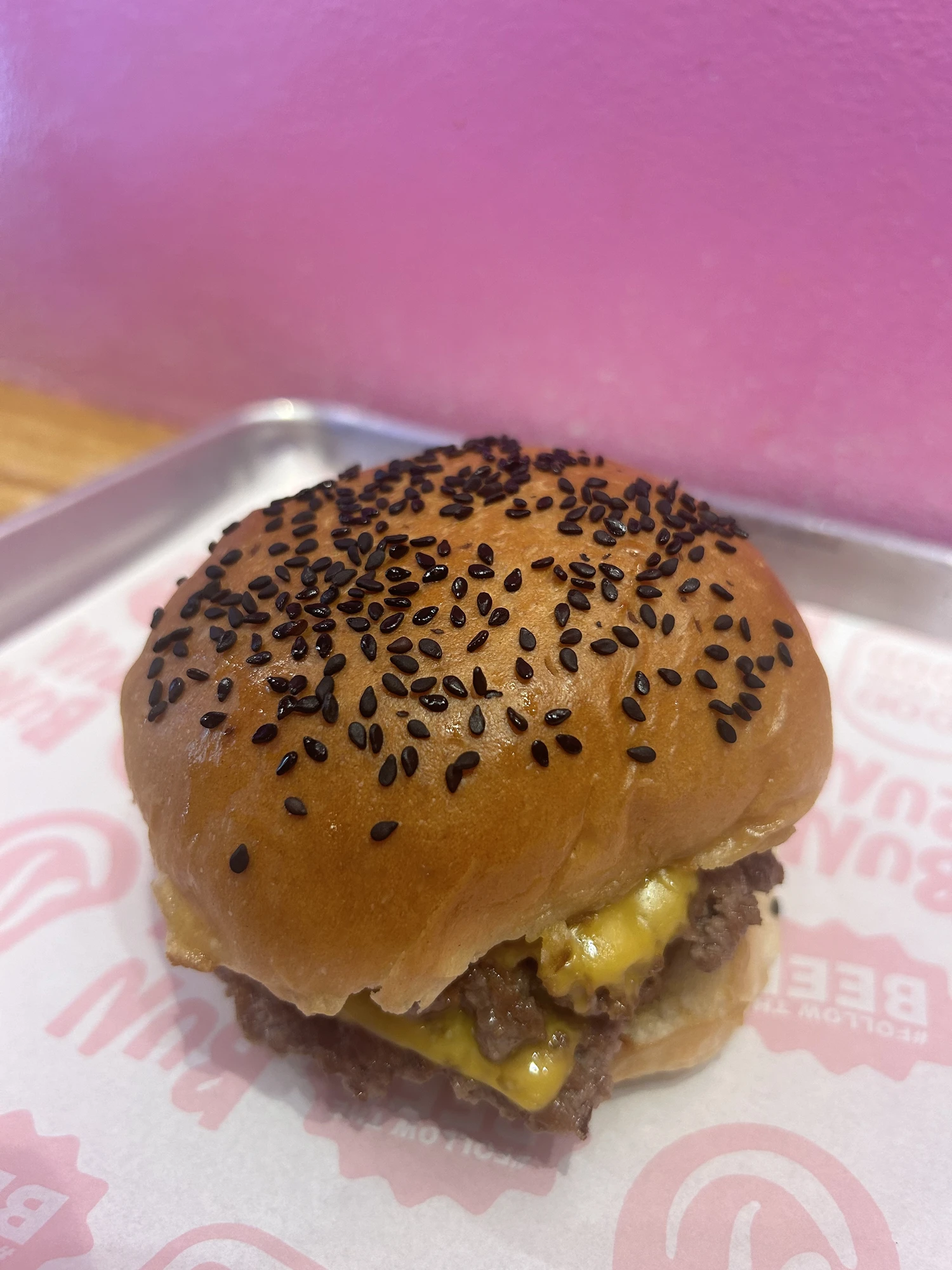 Double cheeseburger