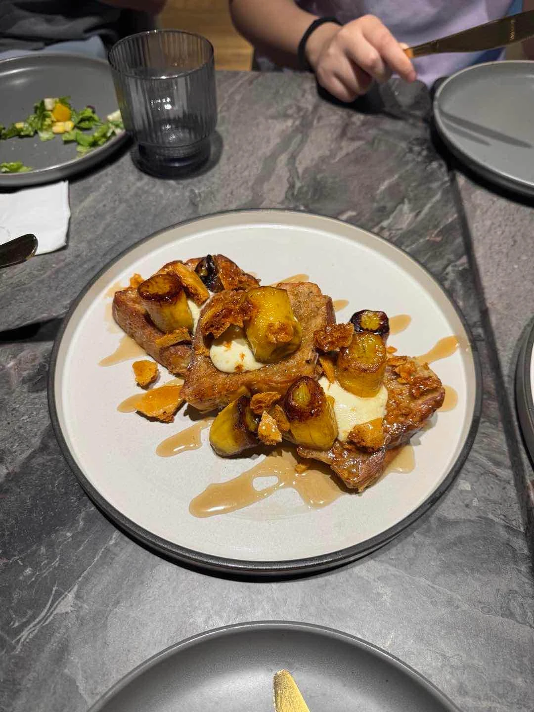 French Toast & Banana