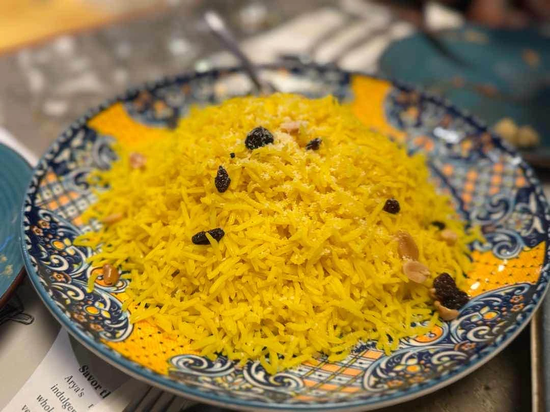 Biryani rice- good serving size