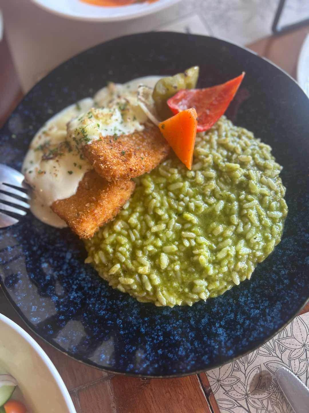 Creamy Parmesan Crusted Salmon