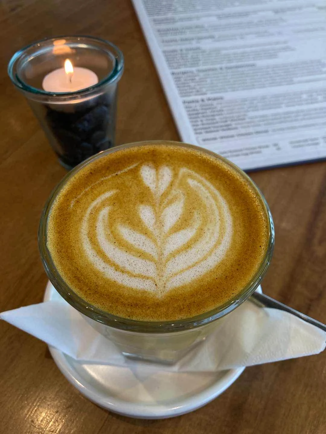 Turmeric Latte of ABACA BAKING COMPANY