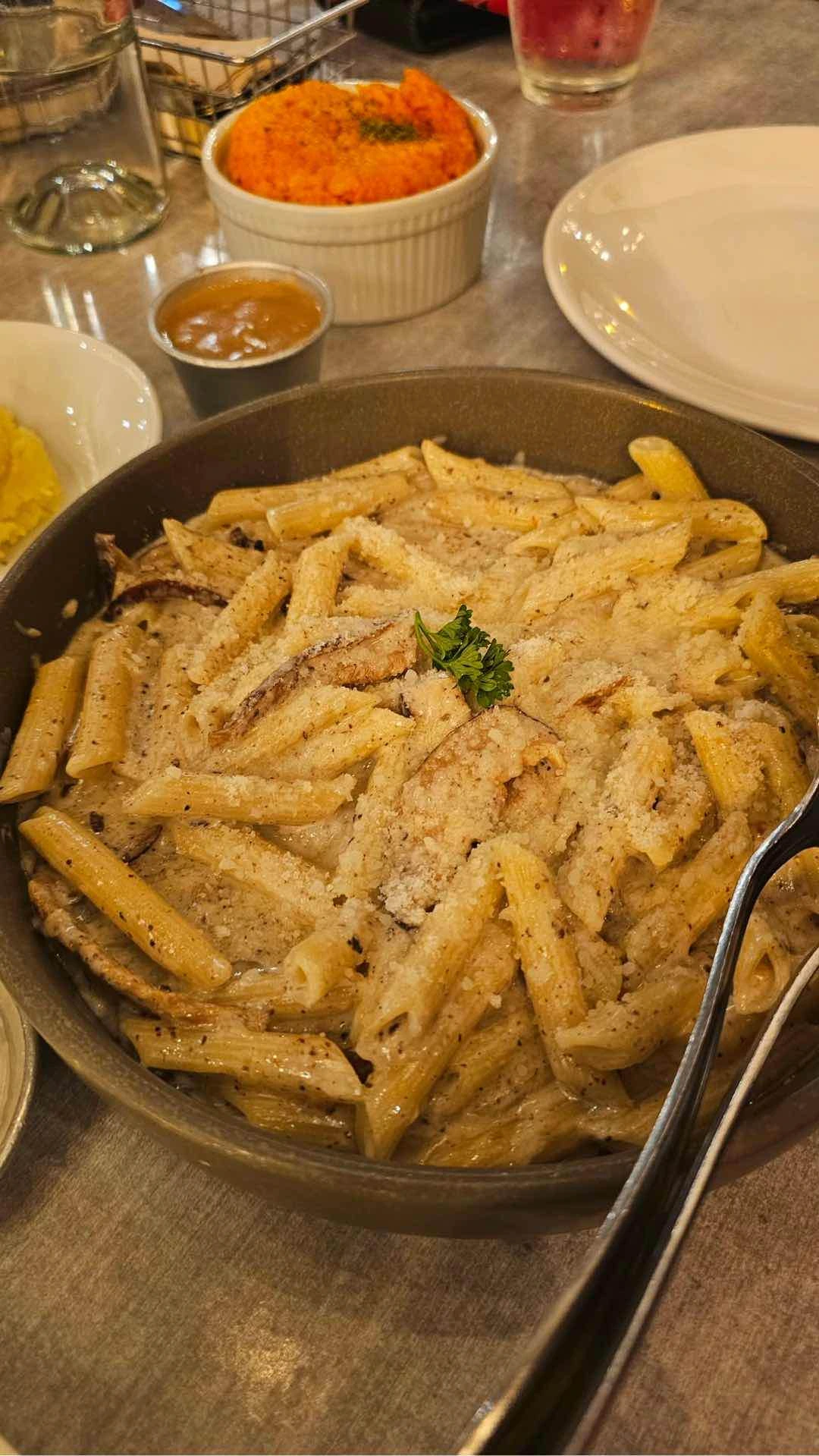 Carbonara was just mid