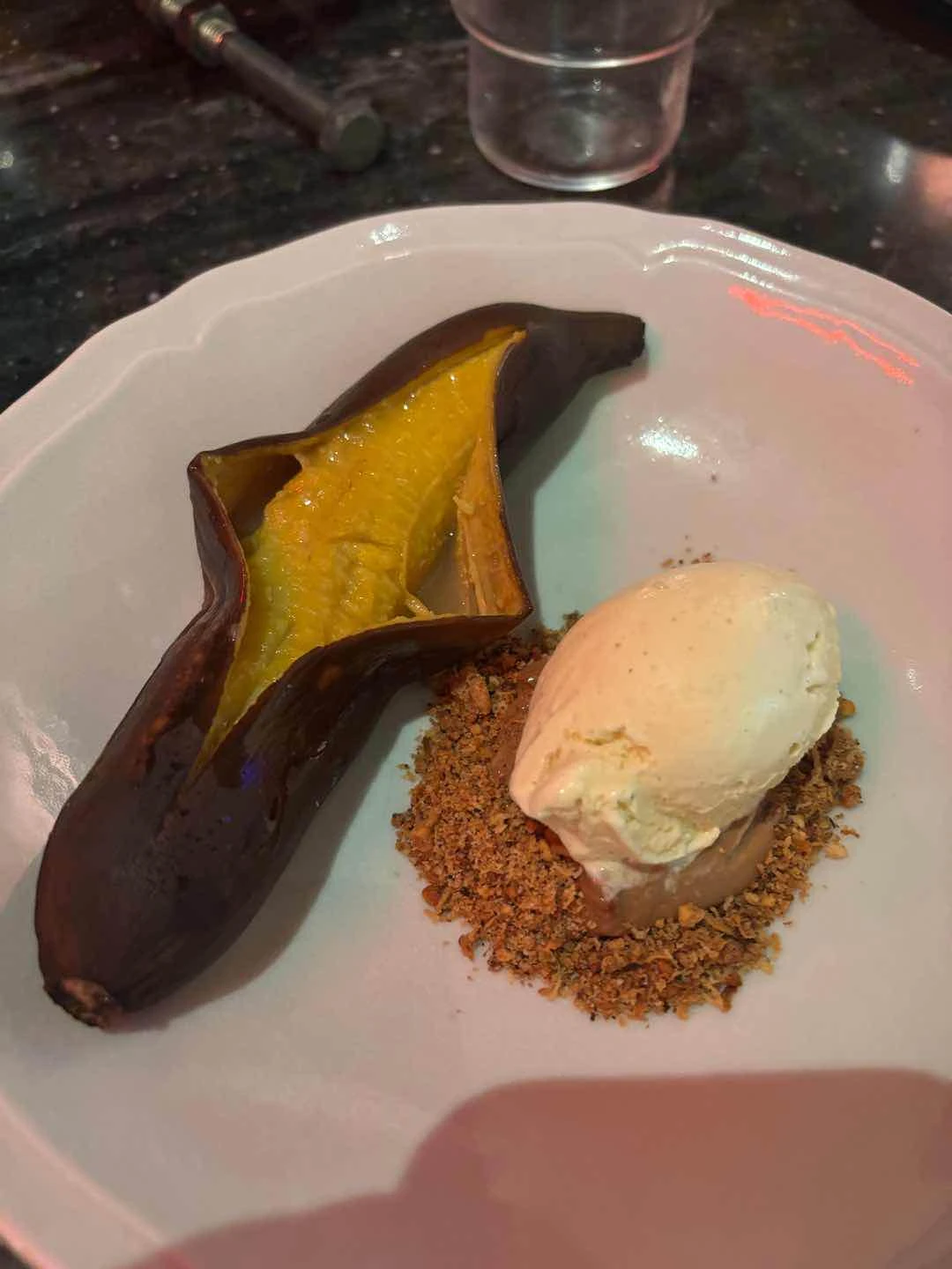 Caramel banana