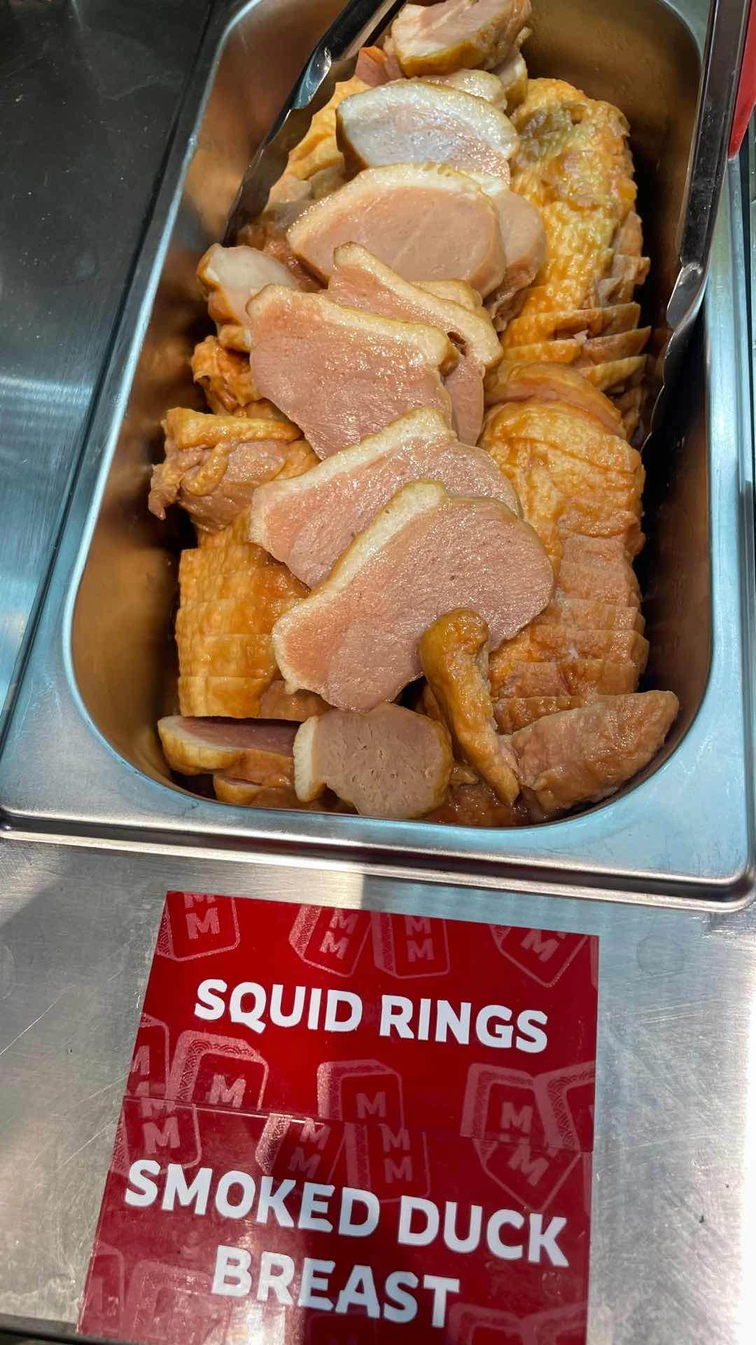 Smoked duck of Mala Malatang